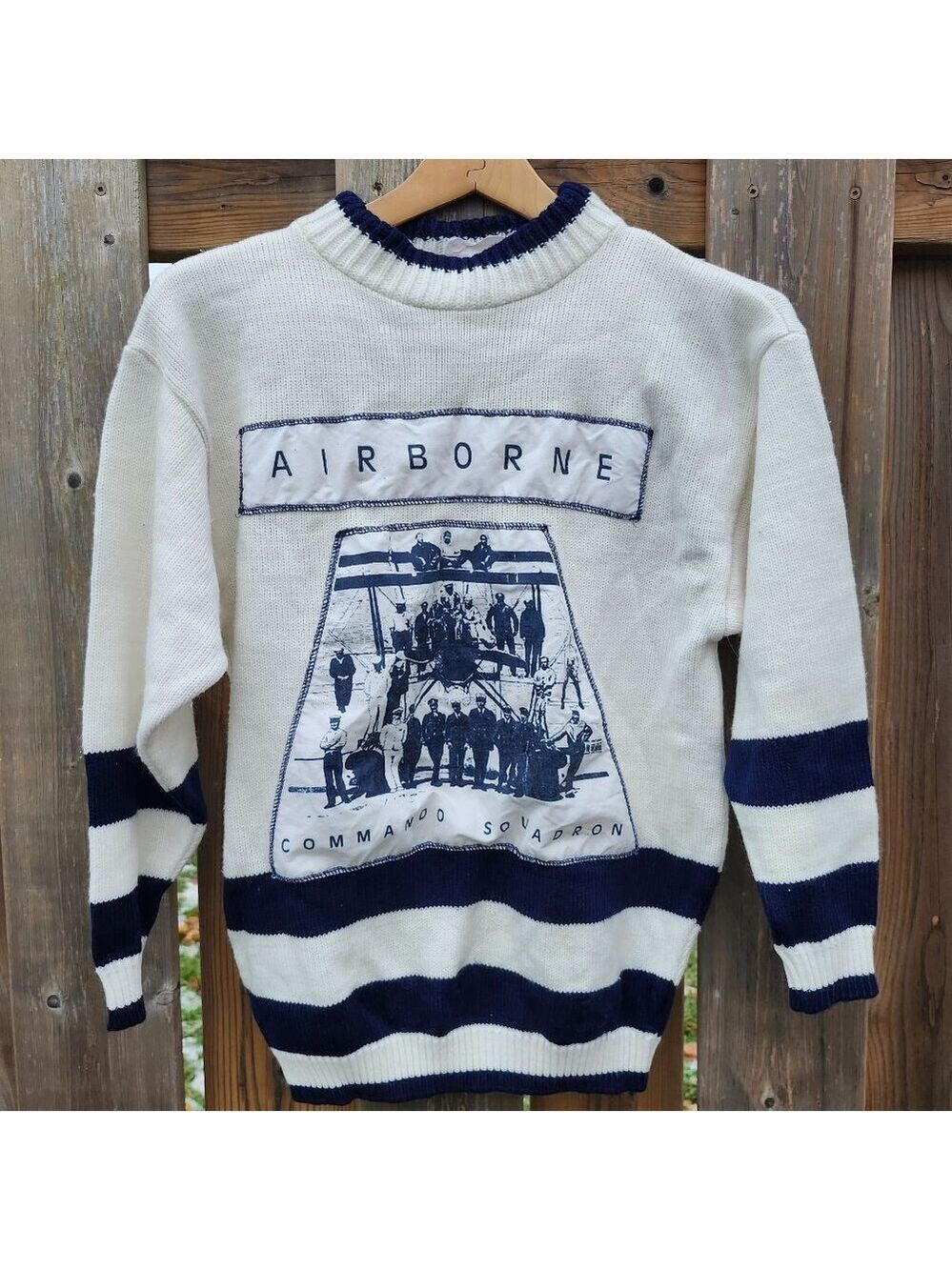 Vintage Airborne Command Squadron Sweater MADE IN CANADA